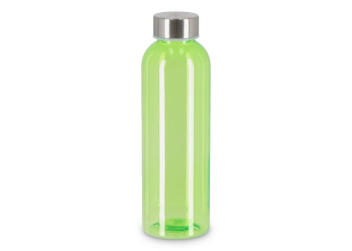 Bouteille personnalisée en R-PET 500 ml Jane Transparent Vert clair